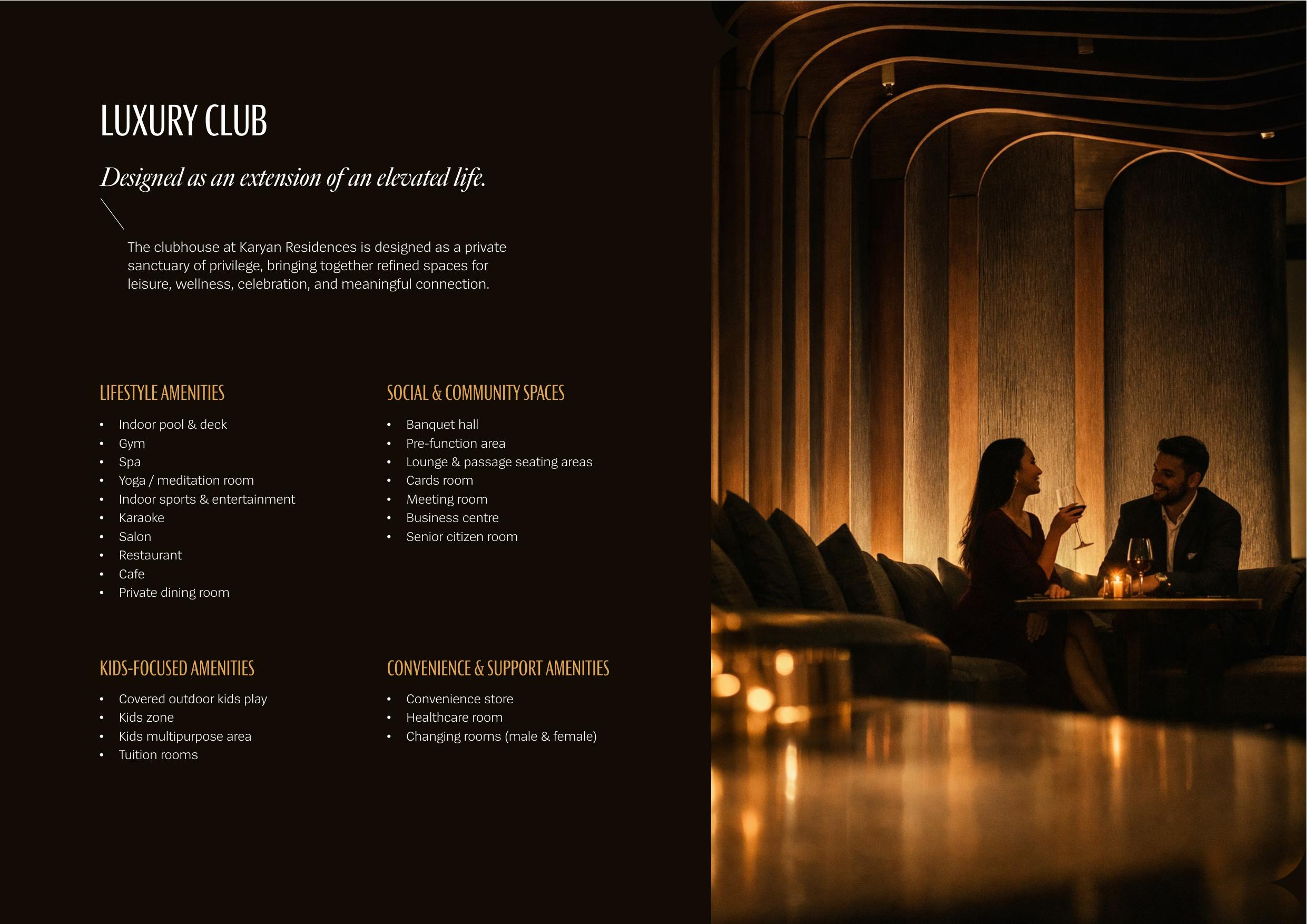 Luxury Club Interior
